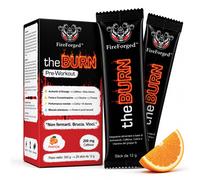 FireForged theBURN Pre Workout Monodose | 25 Stick Pack con Caffeina, Citrullina