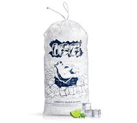 FireKylin 100 sacchetti per ghiaccio con coulisse, riutilizzabili, in plastica, da 4,5 kg