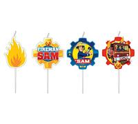 Fireman Sam 9902187, Set di 4 candele