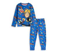 Fireman Sam Blu Character Pigiama a maniche lunghe a gamba lunga Ragazzi