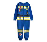 Fireman Sam Blu Fire Suit Uniform Tutina Ragazzi