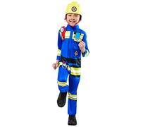 Fireman Sam Costume Bambini Ufficiale Cartoon TV Completo Ragazzi