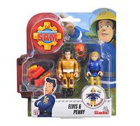 Fireman Sam Elvis & Penny | Sam Il Pompiere | Gioca Figure | Simba Toys