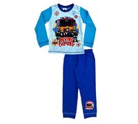 Fireman Sam Pigiama per bambini 18 mesi - 5 anni, pigiama da notte, Blu, 4-5 Years