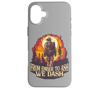 Firemen From Ember To Ash We Dash Citazione Wildland Firefighter Custodia per iPhone 16 Plus