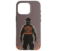 Firemen From Ember To Ash We Dash Citazione Wildland Firefighter Custodia per iPhone 16 Pro