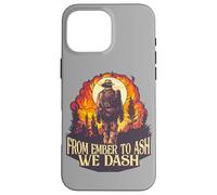 Firemen From Ember To Ash We Dash Citazione Wildland Firefighter Custodia per iPhone 16 Pro Max