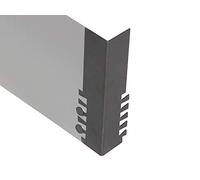 Firend, angolo esterno 50 x 50 mm, 3 mm, altezza 250 mm, per bordo del prato in acciaio Corten, bordo falciante per aiuole, bordatura in metallo Magic Pren ZP