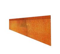 Firend - Bordo per prato, 1,0 mm, 15,18 cm, in acciaio Corten, per aiuole, bordatura in metallo Magic Pren CF (30, 18)