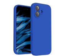 FireNova Magnetic for iPhone 17 Case, Compatible with MagSafe, [Integrated Silicone Camera Control Button] [Camera Protection] Anti-Scratch Microfiber Lining Phone Case, 6.3", Klein Blue