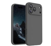 FireNova Magnetic for iPhone 17 Pro Max Case, Compatible with MagSafe, [Integrated Silicone Camera Control Button] [Camera Protection] Anti-Scratch Microfiber Lining Phone Case, 6.9", Space Gray