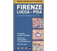 Firenze 1:10.000. Lucca 1:5.500. Pisa 1:8.000