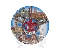 Firenze 5 Attrazioni Italia 3D Resina Casa Desktop Decorazione Tavolo Handmade Ornamento Turistico Collezione Souvenir