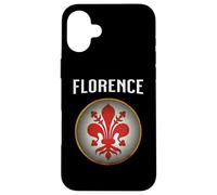 Firenze Araldica Medievale Italia Fiorentina Custodia per iPhone 16 Plus