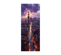 Firenze Diamond Painting Kit Completo, Diamond Painting Città Quadri con Perline Hobby Creativi Adulti 30x75cm, DIY Diamantini Crystal Art Pittura Diamante Kits per Decorazioni Casa Regalo ZSDH3460