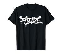 Firenze Graffiti City Street Art Handstyle Italia Souvenir Maglietta
