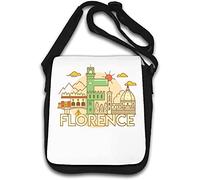Firenze Italia Architettura Minimalista Travel Art Borsa A Tracolla Bianco