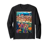 Firenze Italia Arte Maglia a Manica