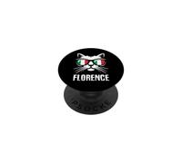 Firenze Italia Bandiera Gatto PopSockets PopGrip Adesivo