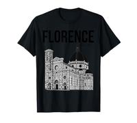 Firenze Italia Cattedrale Rinascimento Turismo Viaggi Maglietta