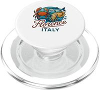 Firenze Italia Granchio Salmone Calamari Frutti di mare italiani Food Travel PopSockets PopGrip per MagSafe