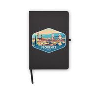 Firenze Italia Idee Souvenir Notebook, Pagine Bianca, Copertina in Ecopelle, Planner, Diario, Quaderno di Lavoro