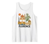Firenze Italia Luoghi d'Interesse Art Travel Italia Souvenir Canotta