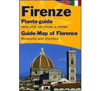 Firenze. Pianta-guida della città con musei, chiese e fiere. Ediz. italiana e inglese