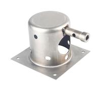 Firep0t - Braciere in Acciaio, per Barbecue a Pellet Camp-Chef, Kit per Bruciare Il Fuoco in Acciaio, Parti di Ricambio per bruciatori Resistenti con Viti per griglia a Pellet da