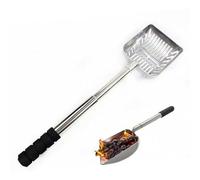 Fireplace Ash Shovel - Acciaio inossidabile 40-54 cm | Hollow Out Coal Scoop for Fireplace | Heat Resistant Fire Pit Cleaning Tool For Outdoor Use Backyard Campfire And Home Hearth Maintenance