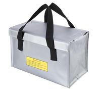 Fireproof Battery Safety Bag | Protective Storage Pouch For Drone Or Car Batteries | Anti-Fire, Resistant Power Storage | Portable Safety Case For Li-Ion And Li-Po Batteries | Battery