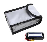 Fireproof Battery Safety Bag | Protective Storage Pouch For Drone Or Car Batteries | Anti-Fire, Resistant Power Storage | Portable Safety Case For Li-Ion and Li-Po Batteries | Battery