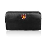 Fireproof Wallet - Small Money Safe Pouch | Fire Resistant Cash Storage Bag With Faraday Shield Protection | Blocking Privacy Wallet For Cash Documents Cards Travel Home Security Use
