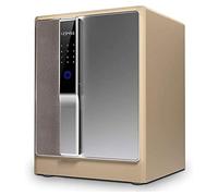 Fireproof Waterproof Fingerprint And Password Safe Digital Safe-Electronic, Passports-for Home or Business Household all-Steel Anti-Theft Thickening, Keypad, Money, Jewelr