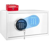 Fireproof Waterproof Safes Hotel 1 Cash Box Auto-Open Money, Electroinc Digital with, Steel Cabinet Lock Safe for Home Office, Hote