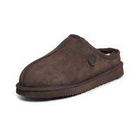 Fireside by Dearfoams Men's Grafton Genuine Shearling Water Resistant Indoor/Outdoor Clog