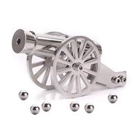 Firesofheaven TIETHEKNOT Mini Napoleon Cannon Modello Metallo Replica Desktop Decorazione e Collezionismo