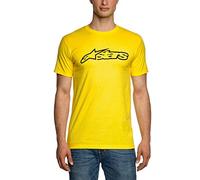 Fireti da Uomo Alpinestars Blaze Classic Maglietta Gold/Black M