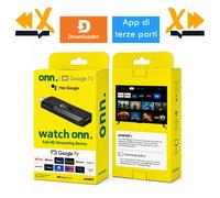 FireTv Stick Pennetta Android 15 HDMI 8GB + 128GB Installazione app esterne