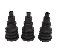 Firewall Boot Harness Protection Sleeve | 3PCS Universal Rubber Grommet for 3 / 8in to 1in Wire Bundles | Helps Avoid Cuts & Chafing in Cars/Trucks/RVs