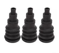 Firewall Grommet Boot Set, 3PCS Wire Bundle Guarnizione Gomma 3/8"-1" Foro di protezione del cavo Automotive Engine Bay cablaggio accessorio