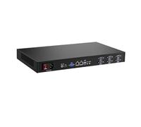 Firewall Hardware, OPNsense, VPN, Apparecchio di sicurezza di rete, Router PC, AES-NI,1U Computer industriale I5-6300U, Dual LAN, USB3.0, RS232 COM/RS485 COM, 4K Dual Display 8GB RAM, 128GB di
