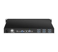Firewall Hardware, OPNsense, VPN, Network Security Appliance, Router PC, AES-NI,1U Computer industriale Intel i5 6200U, 2 x Gigabit LAN/6xCOM/USB3.0, 8GB RAM 128GB SSD