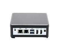 Firewall Hardware, pFsense, OPNsense, VPN, Network Security Appliance, Router PC, Celeron J4125, HUNSN RS50, AES-NI, 2 x I211, 4 x USB, 2 x COM, Type-C, 2 x HDMI, 16G RAM, 128G SSD