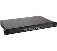 Firewall, OPNsense, VPN, 1U Rackmount, Network Security Appliance, Router PC, 6 Intel Gigabit LAN, Intel Core I3 3110M, R11, Com, VGA, with Fan,(8GB RAM, 512GB SSD)