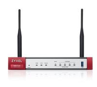FIREWALL ZYXEL USGFLEX SECURITY GATEWAY 50. WiFi 6 AX 1800Mbps VPN: 10 IPSEC/L2TP, 15 SSL 1XWAN , 4XLAN/DMZ 1XUSB cons x 5 utent - Nouvo
