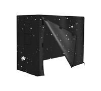 Firewood Cover - 121x61x107cm Waterproof UV Resistant Fire Pile Storage Holder Protector | Weather-Resistant Firewood Covers For Outside | For Lawn Garden Patio Yard Backyard Courtyard Outdoor