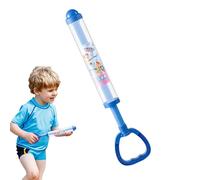 Firework Spray Toy, Water Squirter Game, Fun Pull Out Sprinkler, Anti-Slip Design, Safe Exciting Kids, 17.2x3.66inc, Compact Ideal for Party Fighting Play and Outdoor Activities