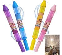 firework style water spray,Firework Water Gun for Adults Kids,pusher type fun fireworks water jet spray toy, Summer Outdoor Fun, Jet for Pool Beach Party, Romantic Couples Gift-4pcs