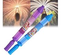firework style water spray,Firework Water Gun for Adults Kids,pusher type fun fireworks water jet spray toy, Summer Outdoor Fun, Jet for Pool Beach Party, Romantic Couples Gift-A